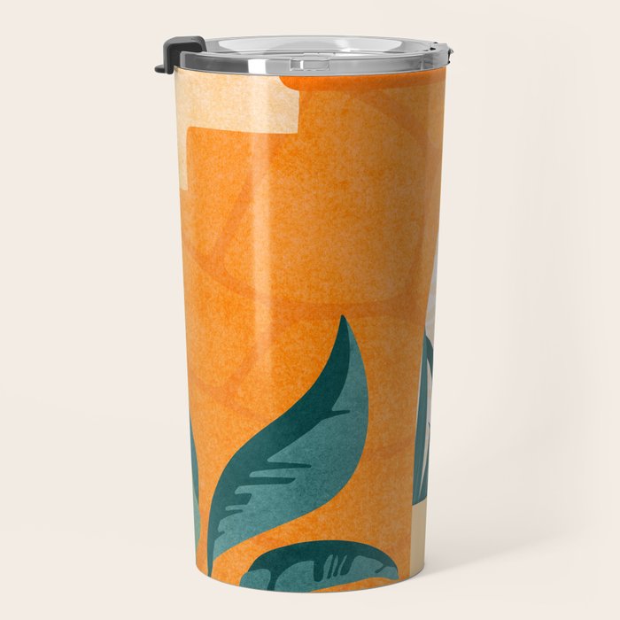 Wandering The Tropical Garden - Colorful Landscape Travel Mug Gallery Image 3