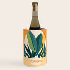 Wandering The Tropical Garden - Colorful Landscape Wine Chiller Gallery Image 3