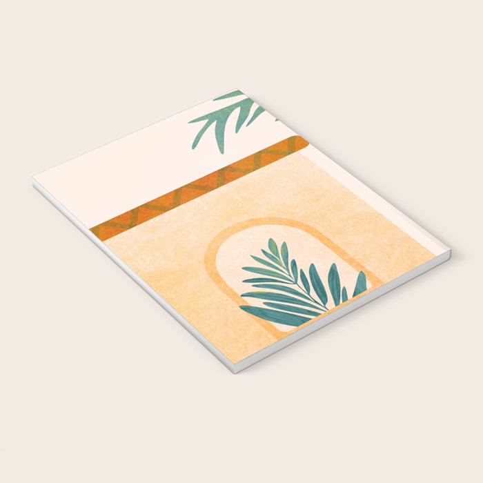 Wandering The Tropical Garden - Colorful Landscape Notebook Gallery Image 3