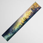 Mountain Lake Under Sunrise Table Runner Gallery Image 3
