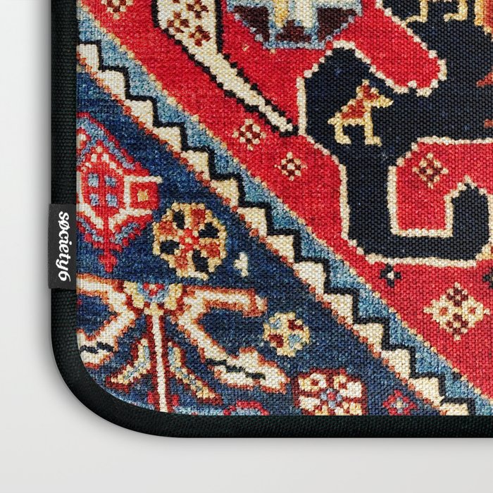 Qashqaâi Antique Fars Persian Bag Face Print Laptop Sleeve Gallery Image 3