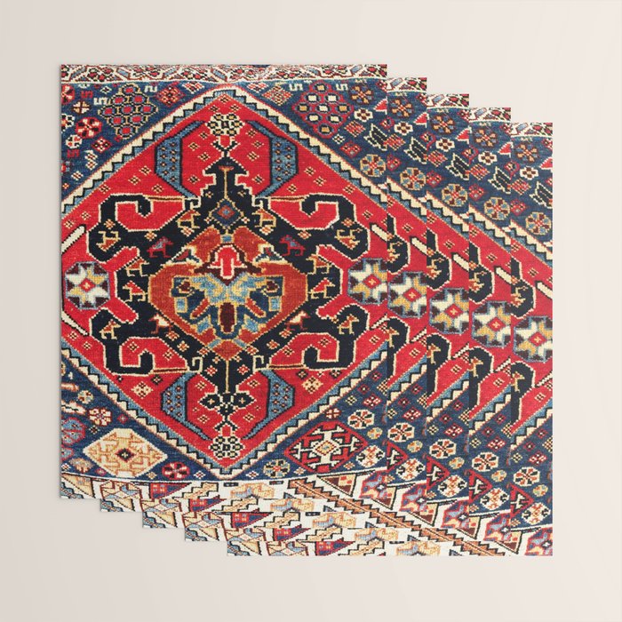 Qashqaâi Antique Fars Persian Bag Face Print Wrapping Paper Gallery Image 3