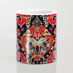 Qashqaâi Antique Fars Persian Bag Face Print Coffee Mug Gallery Image 4