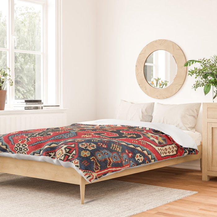 Qashqaâi Antique Fars Persian Bag Face Print Duvet Cover Gallery Image 2