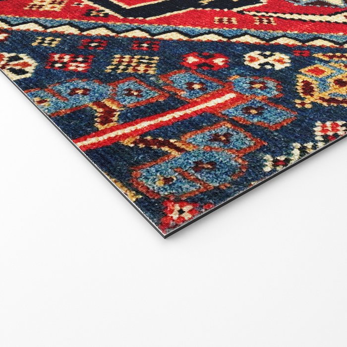 Qashqaâi Antique Fars Persian Bag Face Print Welcome Mat Gallery Image 2