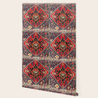 Qashqaâi Antique Fars Persian Bag Face Print Wallpaper Gallery Image 2
