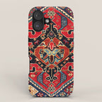 Qashqaâi Antique Fars Persian Bag Face Print iPhone Case Gallery Image 1
