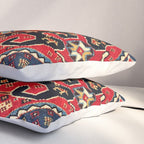 Qashqaâi Antique Fars Persian Bag Face Print Pillow Sham Gallery Image 3