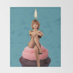 Birthday Girl Throw Blanket Gallery Image 2