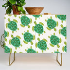 Sea Turtle - Green Palette Credenza Gallery Image 1