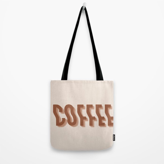 Coffee typography  Tote Bag Gallery Image 2