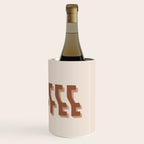 Coffee typography  Wine Chiller Gallery Image 3
