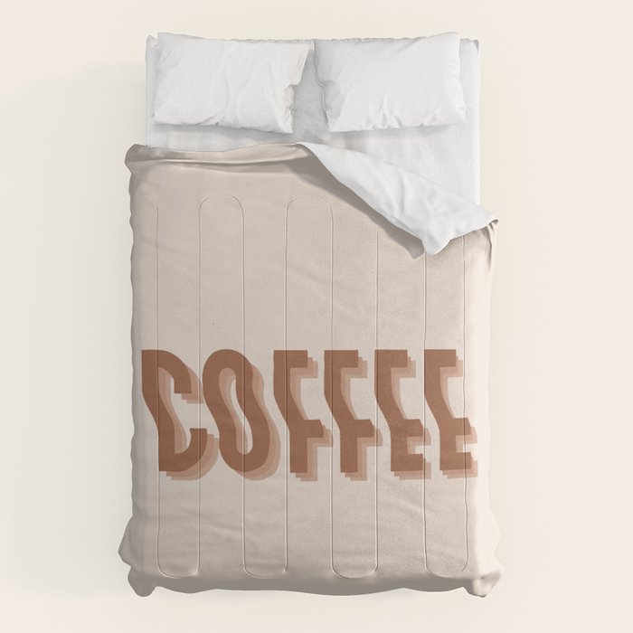 Coffee typography  Comforter Gallery Image 6