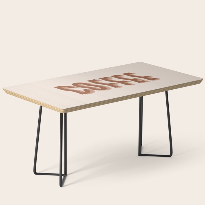 Coffee typography  Coffee Table Gallery Image 1