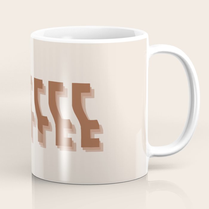 Coffee typography  Coffee Mug Gallery Image 1