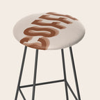 Coffee typography  Stool Gallery Image 2