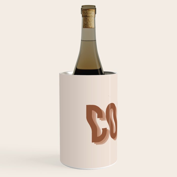 Coffee typography  Wine Chiller Gallery Image 2