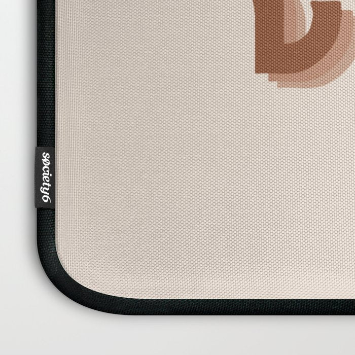 Coffee typography  Laptop Sleeve Gallery Image 3