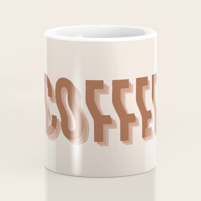 Coffee typography  Coffee Mug Gallery Image 4