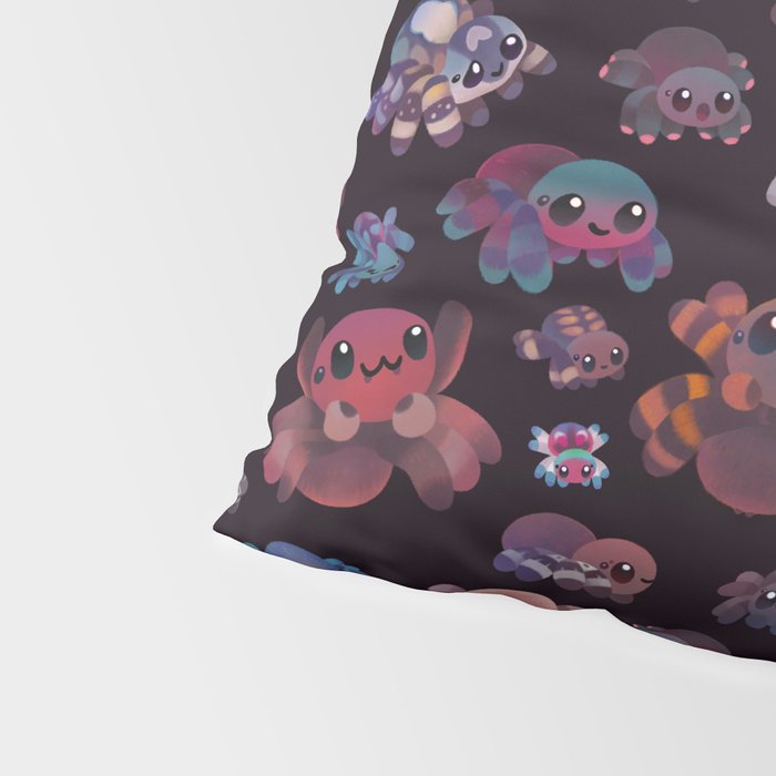 Tarantulas - dark Pillow Sham Gallery Image 4