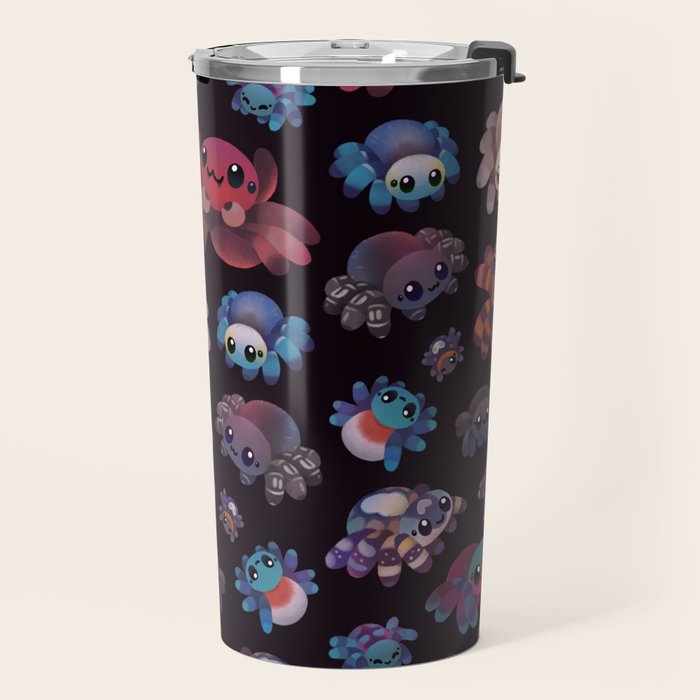 Tarantulas - dark Travel Mug Gallery Image 2
