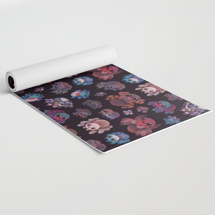 Tarantulas - dark Yoga Mat Gallery Image 2