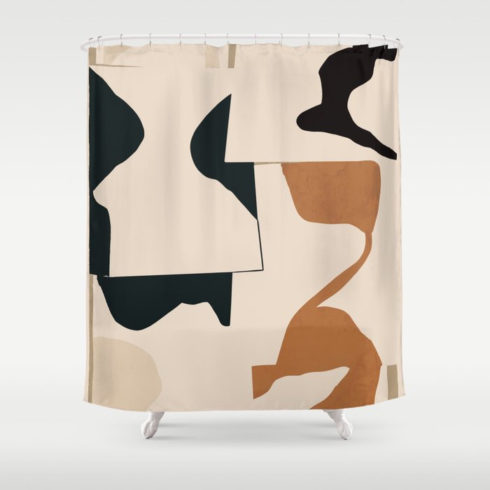 Minimalist 78 Shower Curtain Gallery Image 1