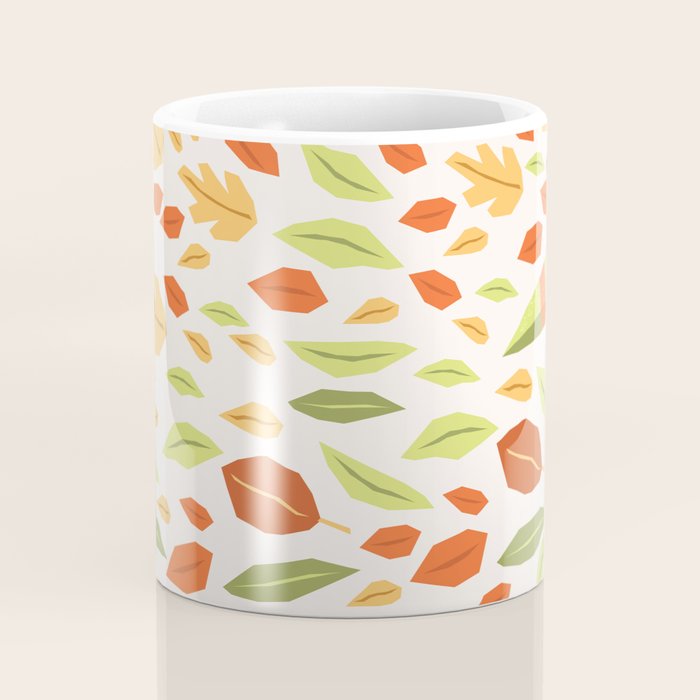 Autumn bird and leaves Coffee Mug Gallery Image 4