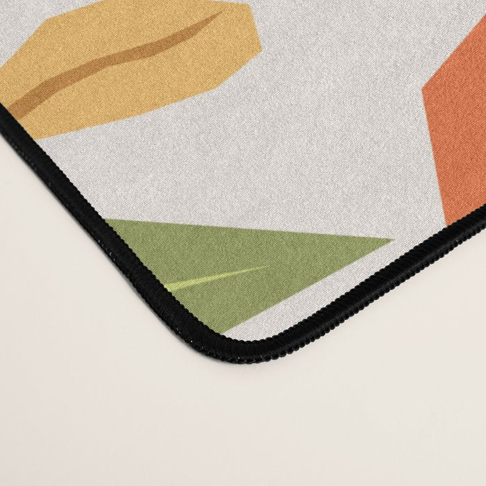 Autumn bird and leaves Desk Mat Gallery Image 4