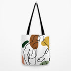 NOODDOOD Linework 1 Tote Bag Gallery Image 2