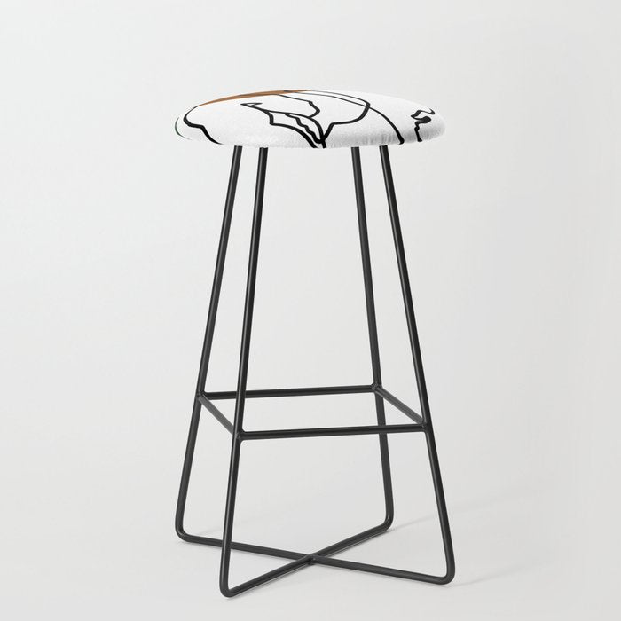 NOODDOOD Linework 1 Stool Gallery Image 1