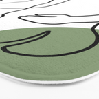 NOODDOOD Linework 1 Bath Mat Gallery Image 3