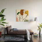 NOODDOOD Linework 1 Wood Wall Art Gallery Image 2
