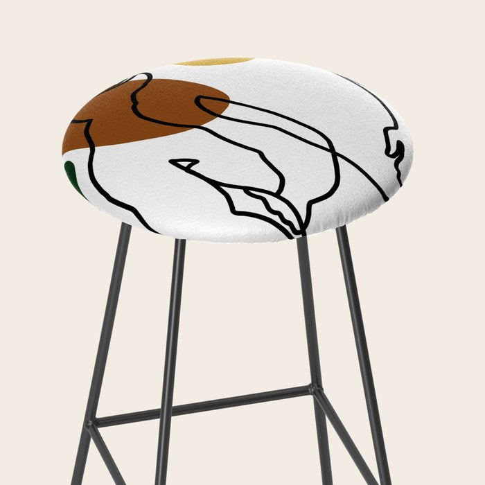 NOODDOOD Linework 1 Stool Gallery Image 2