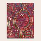 Vintage Bird and Flower Mola Textile Notebook Gallery Image 4