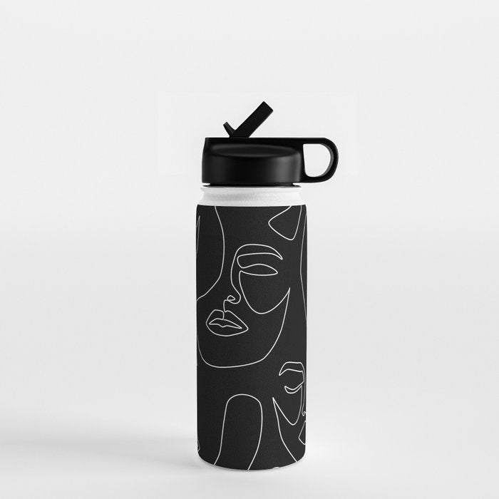 Faces in Dark Water Bottle Gallery Image 1