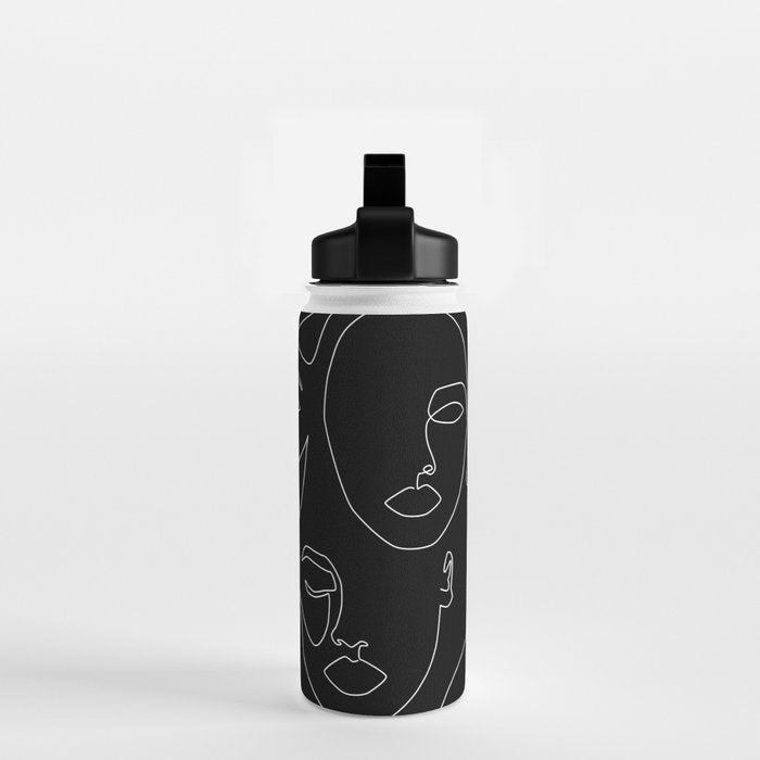 Faces in Dark Water Bottle Gallery Image 2