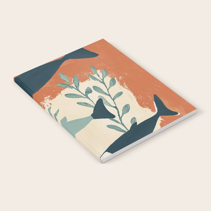 Three Swimming Fish Notebook Gallery Image 1