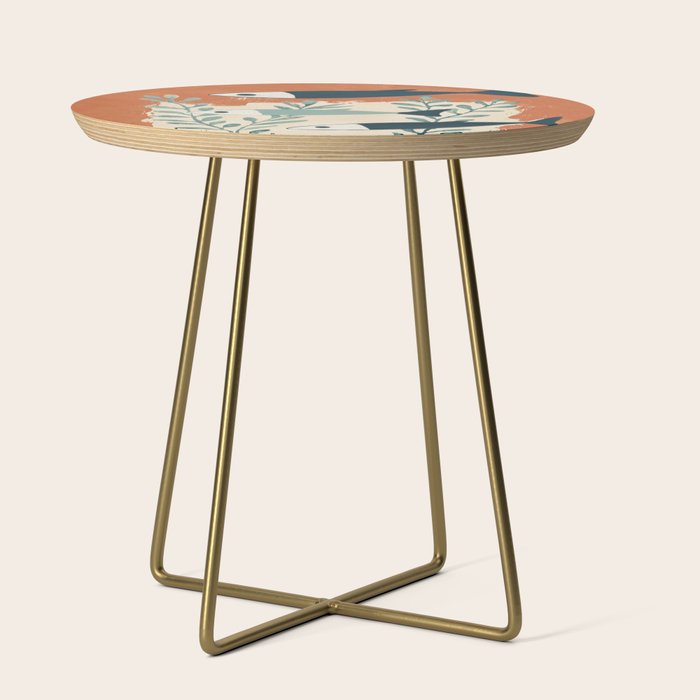 Three Swimming Fish Side Table Gallery Image 1