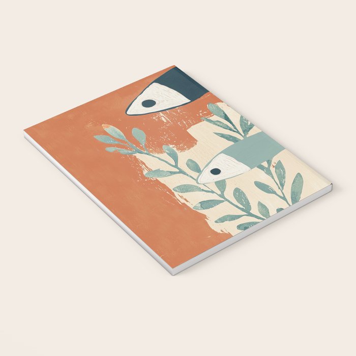 Three Swimming Fish Notebook Gallery Image 3