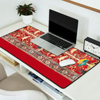 Silk Heriz Azerbaijan Northwest Persian Rug Print Desk Mat Gallery Image 2