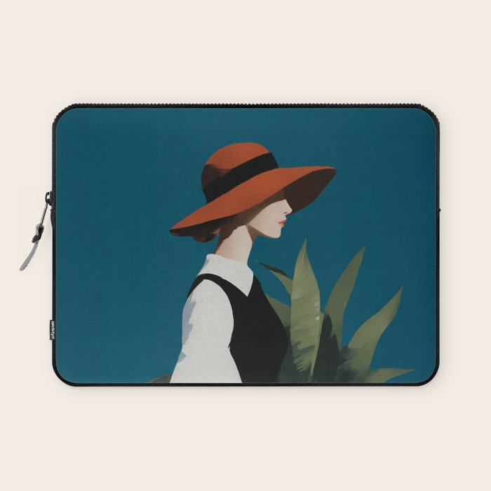 Vintage Elegance in Autumn Light Laptop Sleeve Gallery Image 1