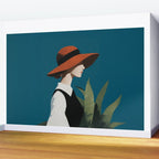 Vintage Elegance in Autumn Light Wall Mural Gallery Image 2