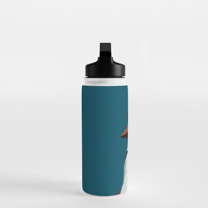 Vintage Elegance in Autumn Light Water Bottle Gallery Image 3