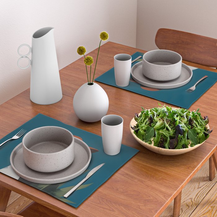 Vintage Elegance in Autumn Light Placemat Gallery Image 2