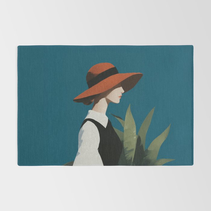 Vintage Elegance in Autumn Light Rug Gallery Image 2
