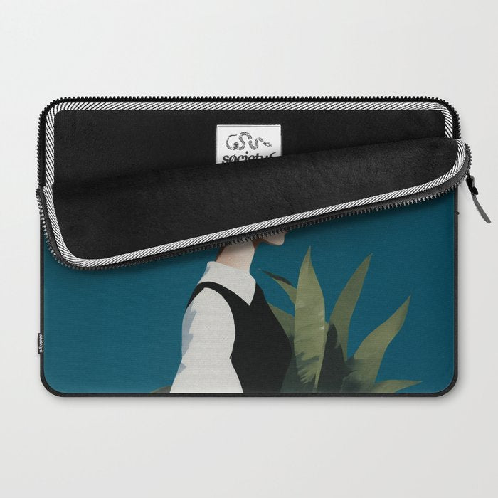 Vintage Elegance in Autumn Light Laptop Sleeve Gallery Image 2