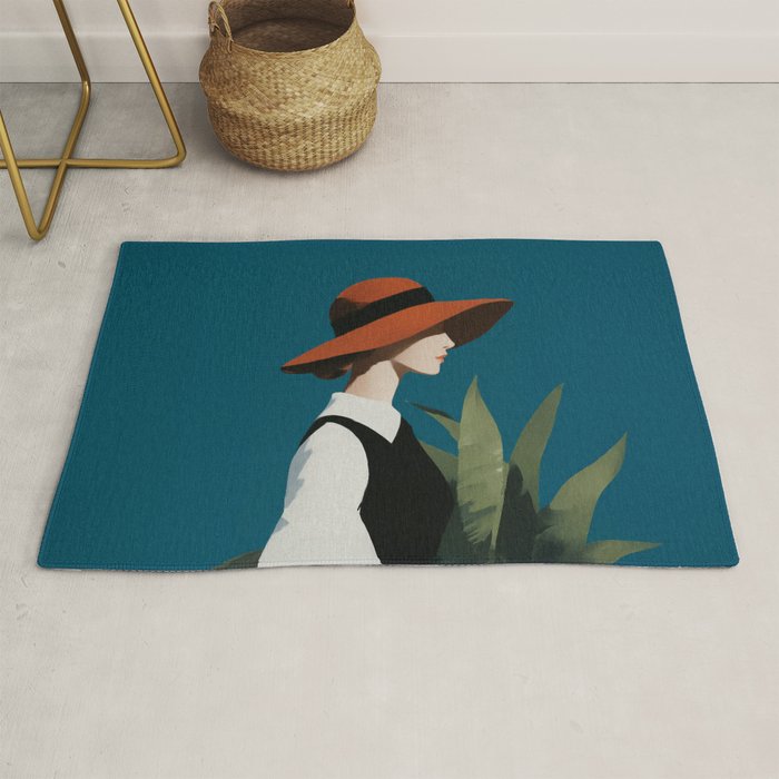 Vintage Elegance in Autumn Light Rug Gallery Image 1