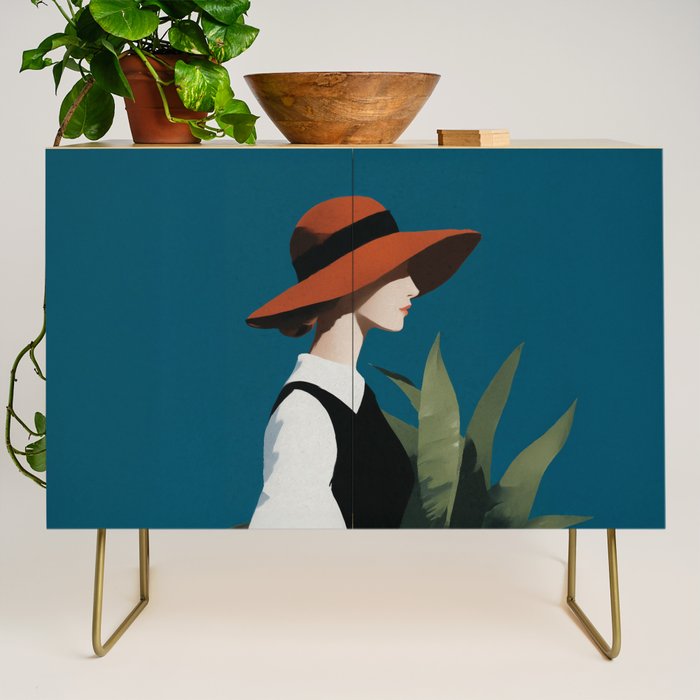Vintage Elegance in Autumn Light Credenza Gallery Image 1
