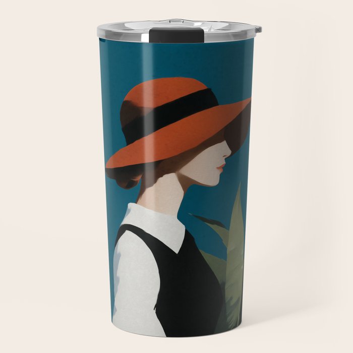 Vintage Elegance in Autumn Light Travel Mug Gallery Image 1